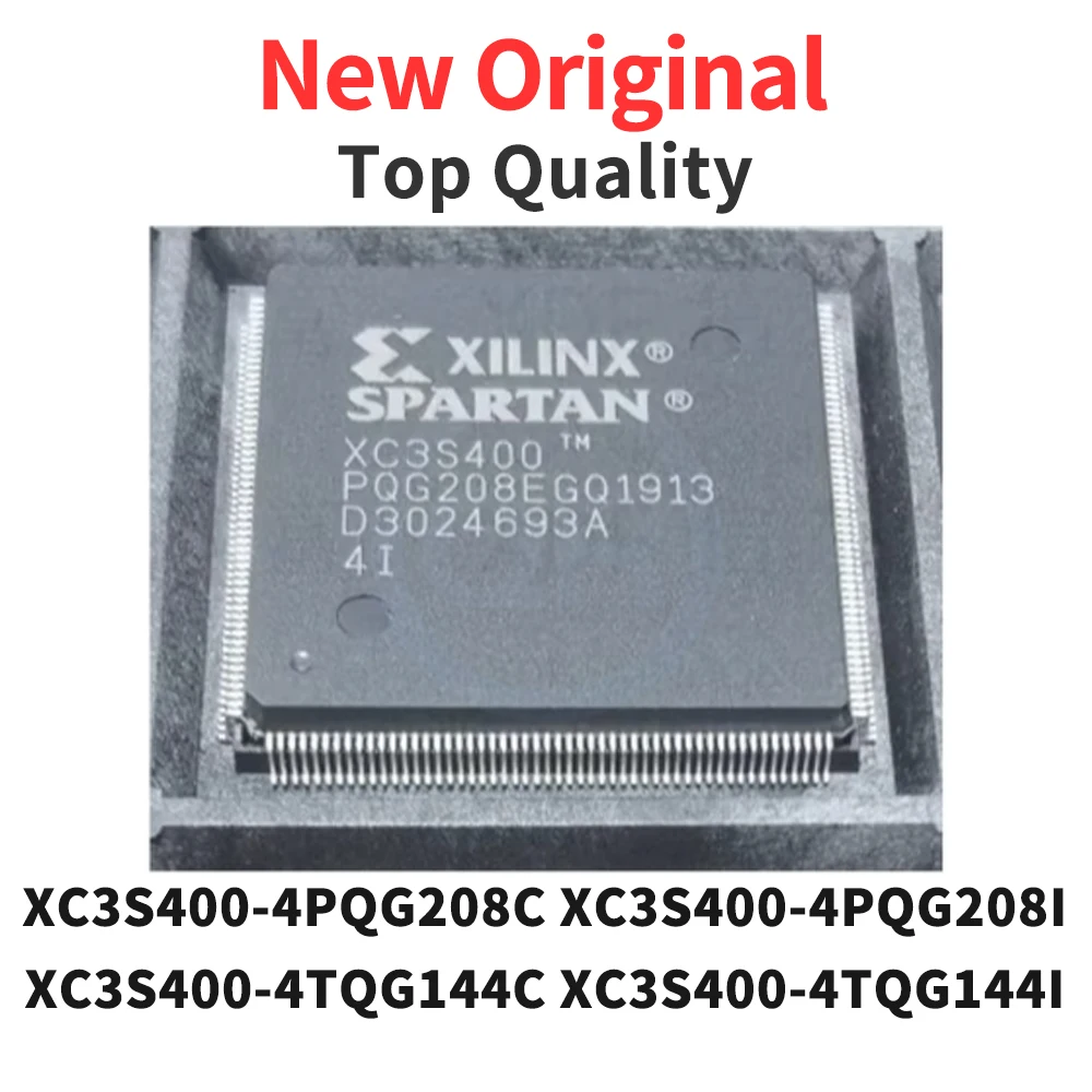 

1 Piece XC3S400-4PQG208C XC3S400-4PQG208I XC3S400-4TQG144C XC3S400-4TQG144I QFP New Original
