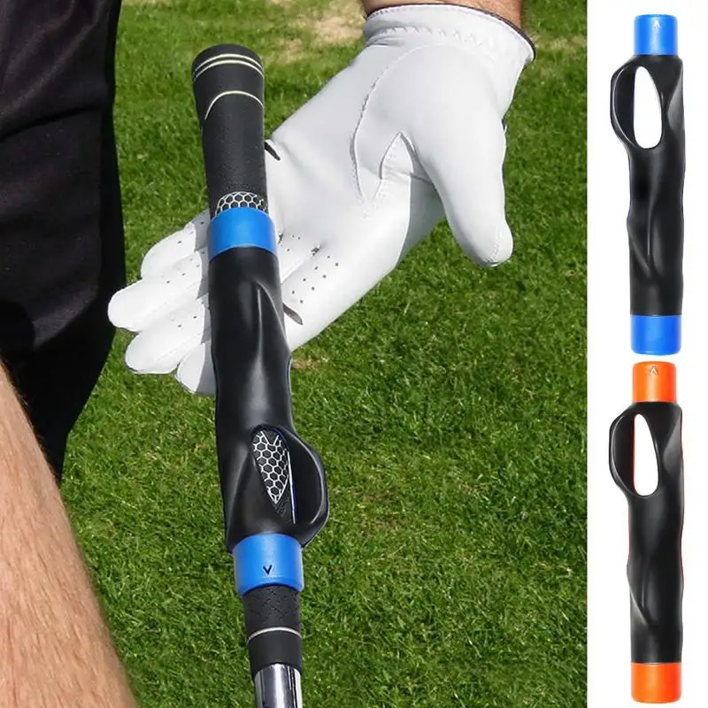 Golf Grip Training Aid Portátil, Golf Swing Trainer, Golfe Antiderrapante, Correção Postural, Club Handle, Acessórios Ao Ar Livre