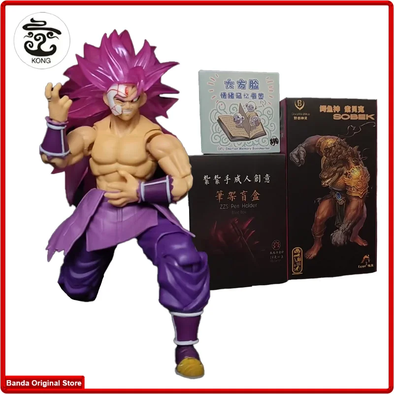 100% In Stock Original Beast God Kong Studio Dragon Ball Pink Goku Zamasu 034 Anime Action Collection Figures Model Toys ﻿