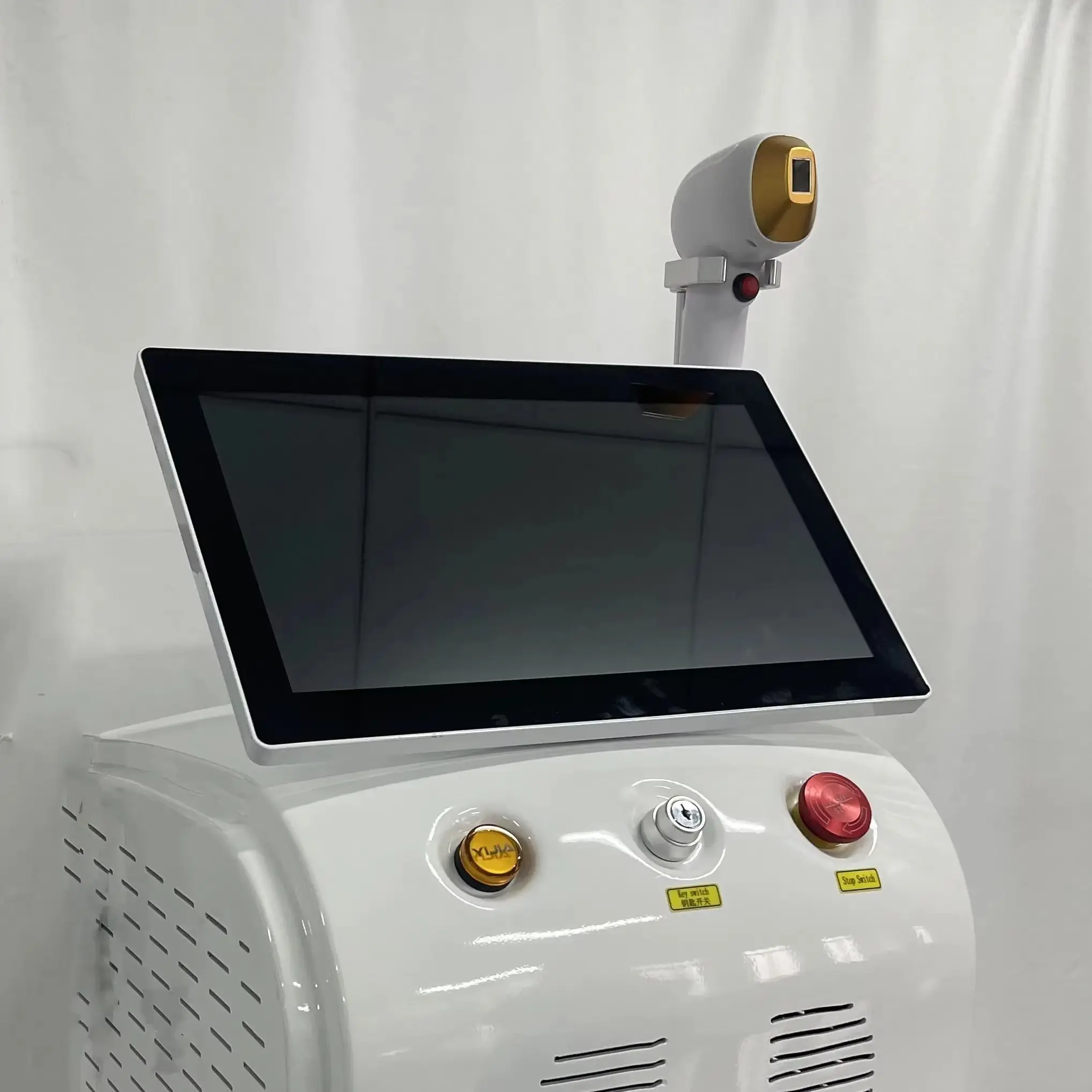 Dispositivo de depilación láser de diodo 808nm 5000W, equipo de depilación permanente e indoloro para el cuidado corporal, certificación CE