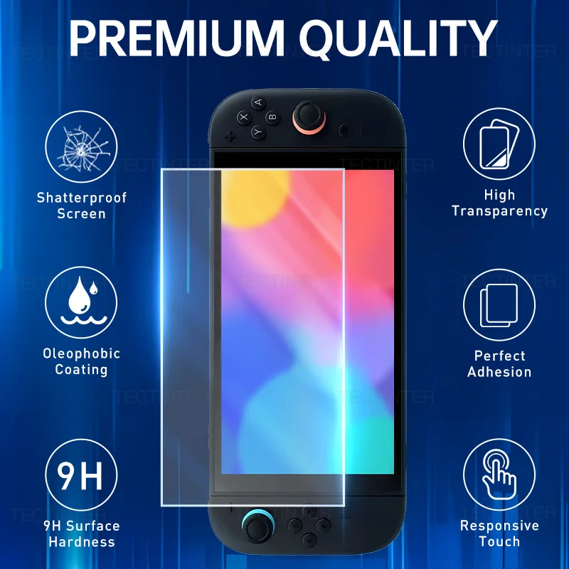 Tempered Glass Screen Protector for NS Switch 2 Game Console HD Clear Anti-Scratch Protector Film for Switch 2 Accessories image 6