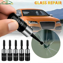 Herramienta de reparación de parabrisas de coche, agente reductor de pegamento, resina para ventana, juego de tres piezas, accesorios aplicadores de líquido de curado de arañazos, 5 uds.