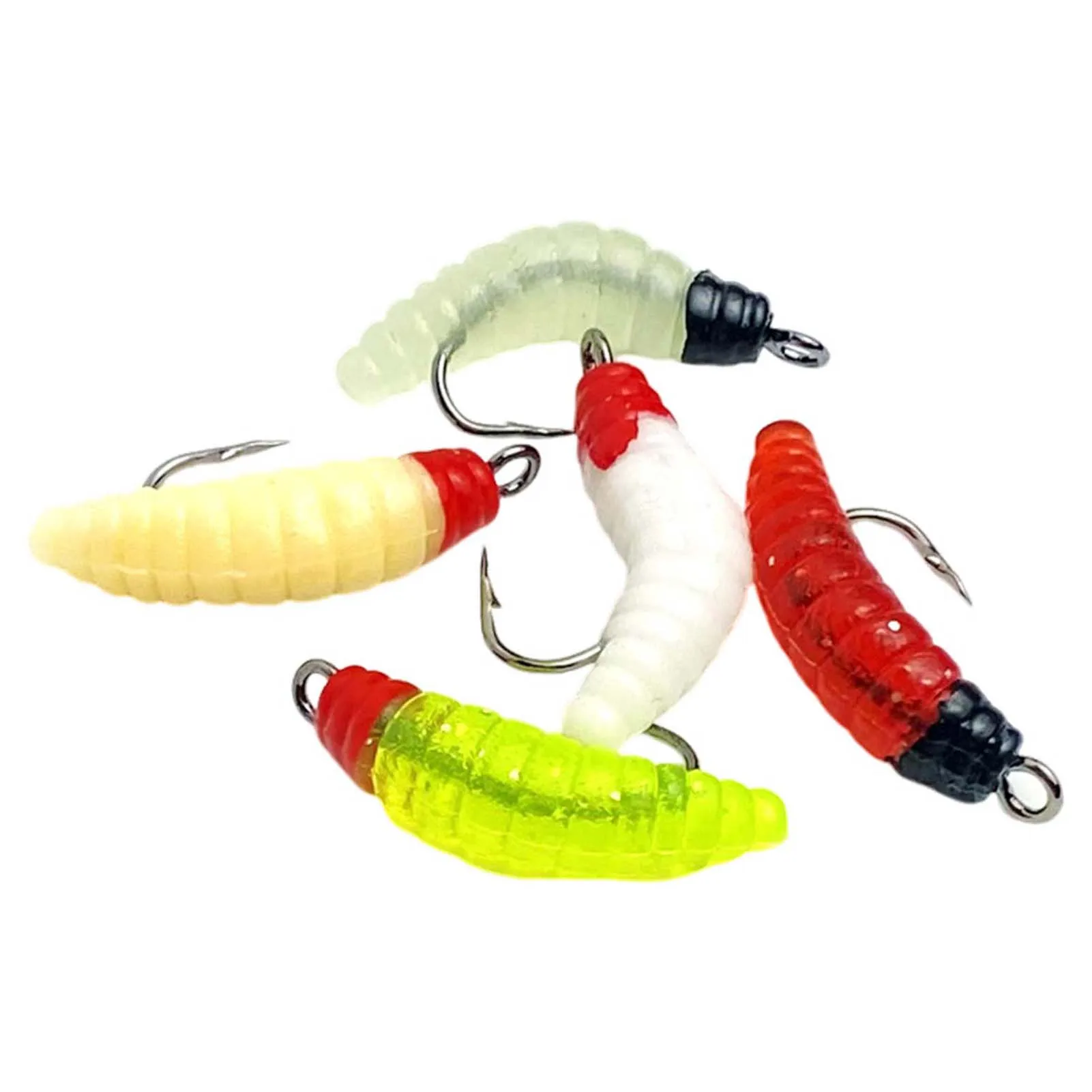 Soft Lure Artificial Bait Convenient to Use 20mm Portable Fishing Lures Suitable for Freshwater Saltwater MC889