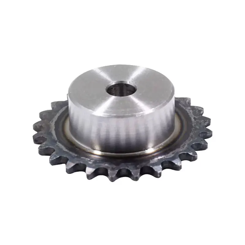 06B 3 Point Sprocket 25/26/27/28/29/30/31/32/33/34/35/36/37/38T Process Inner Hole 12/14/16mm 45# Steel Sprocket No Screw Hole