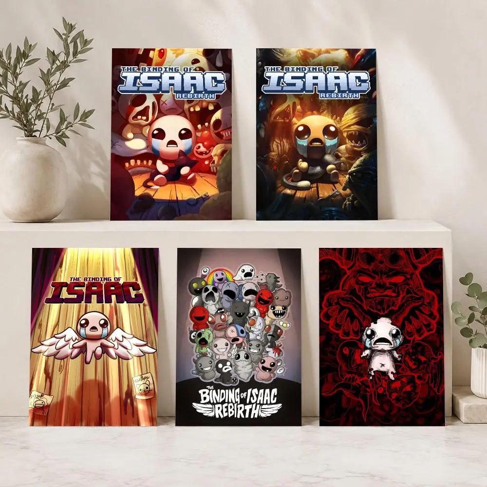 Game The B-Binding Of Isaac Painting Calligraphy Modern Canvas Wall Art for Bedroom & Living Room | Home Decor Gift