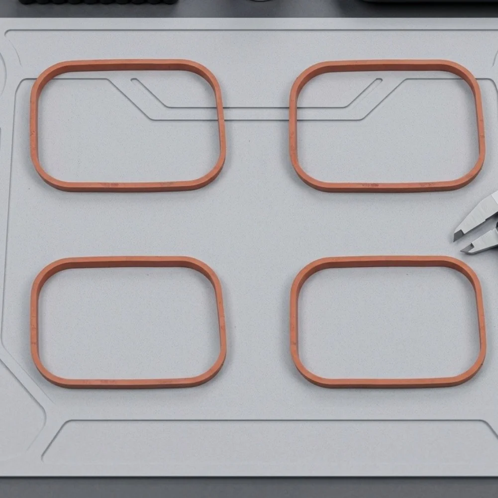 Intake Manifold Gasket Set 4PCS LR024991 C2Z21974 for Range For Rover Evoque Sport L322 L405 2012 to 2017 Models