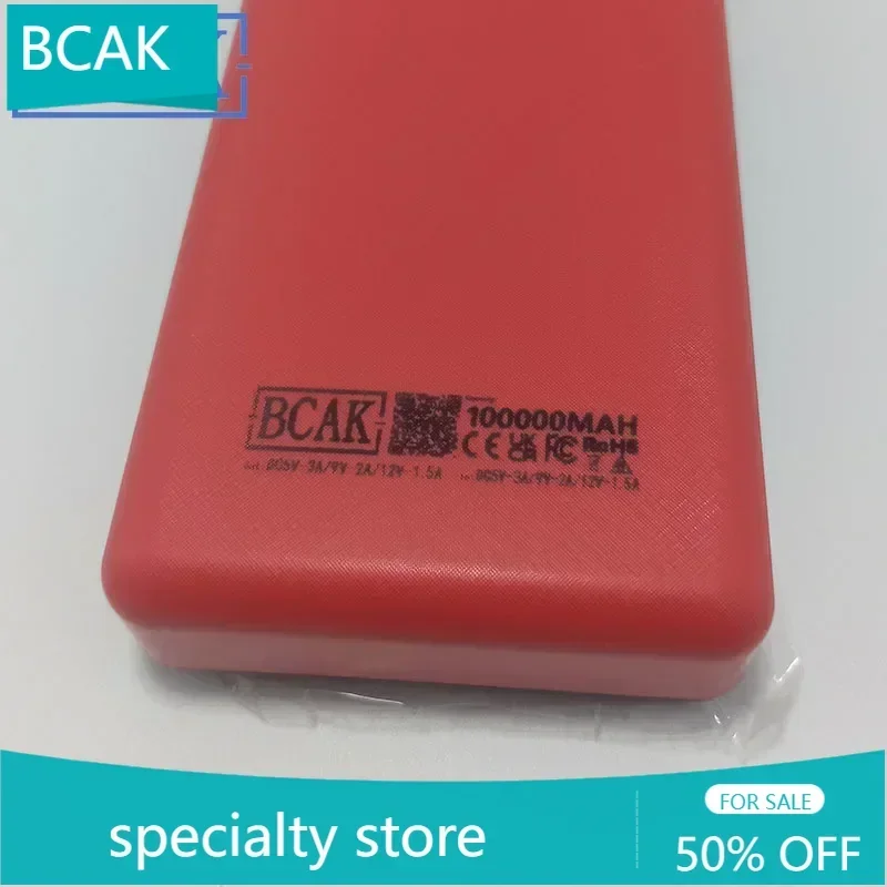 BCAK loja principal 80000mAh Tesouro de carregamento de grande capacidade 60000 Display digital 5w Carregamento rápido ao ar livre 100000   Energia Móvel