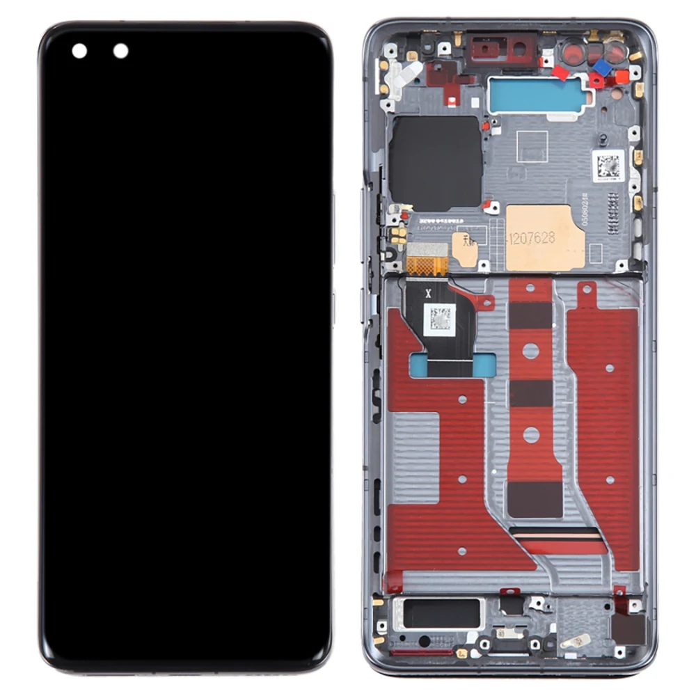 For Honor Magic4 Pro 5G OEM Grade S OLED Screen and Digitizer Assembly + Frame (Without Logo) - Black