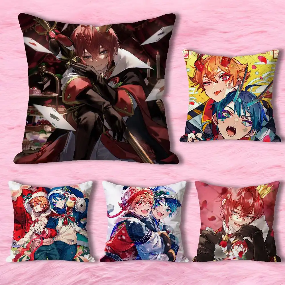 

R-Riddle Game R-Rosehearts Pillow Cases for Bedroom Living Room Sofa Home Decor Polyester Cushion Cover with Zipper