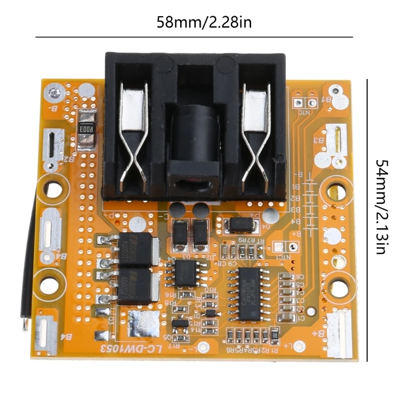 Placa circuito elétrico 5S 21v portátil bateria lítio pcb suprimentos dropship