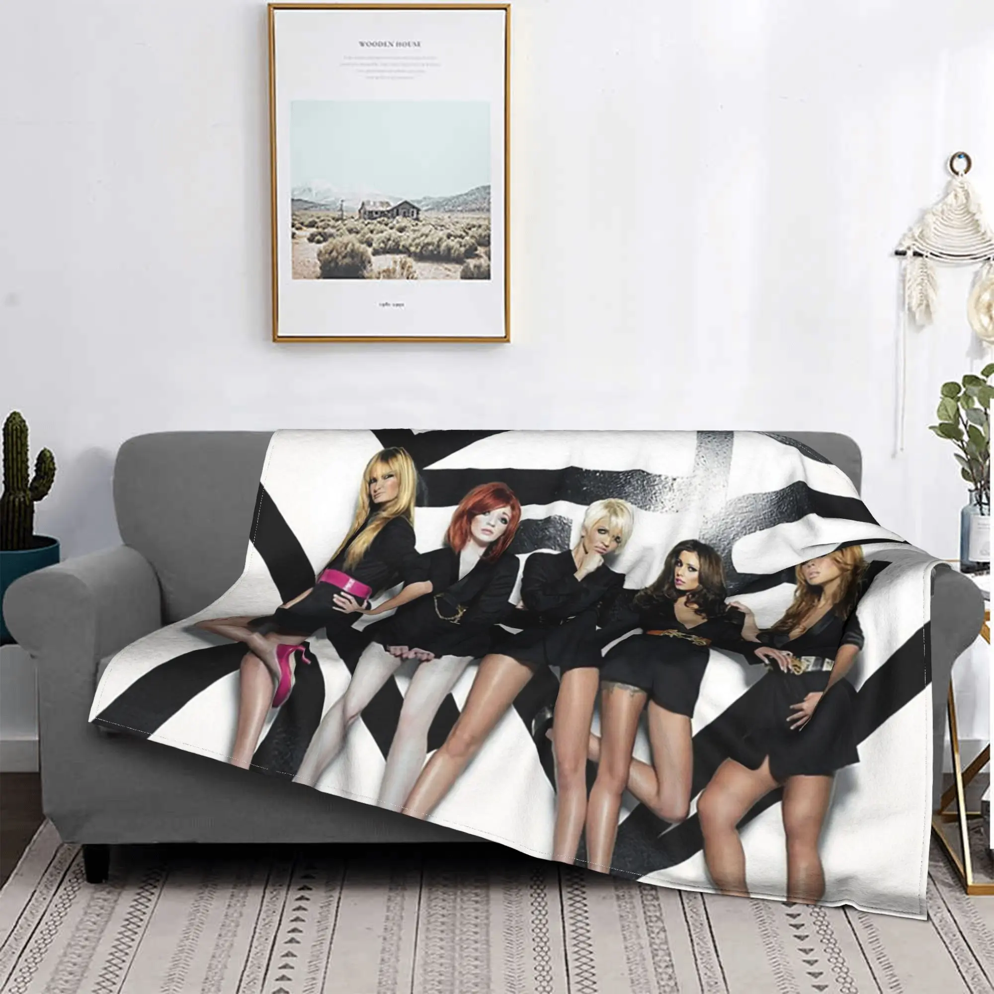 

Girls Aloud Blankets Warm Fleece Sofa Throw Blanket for Home Bedroom Travel Throws Bedspread Quilt