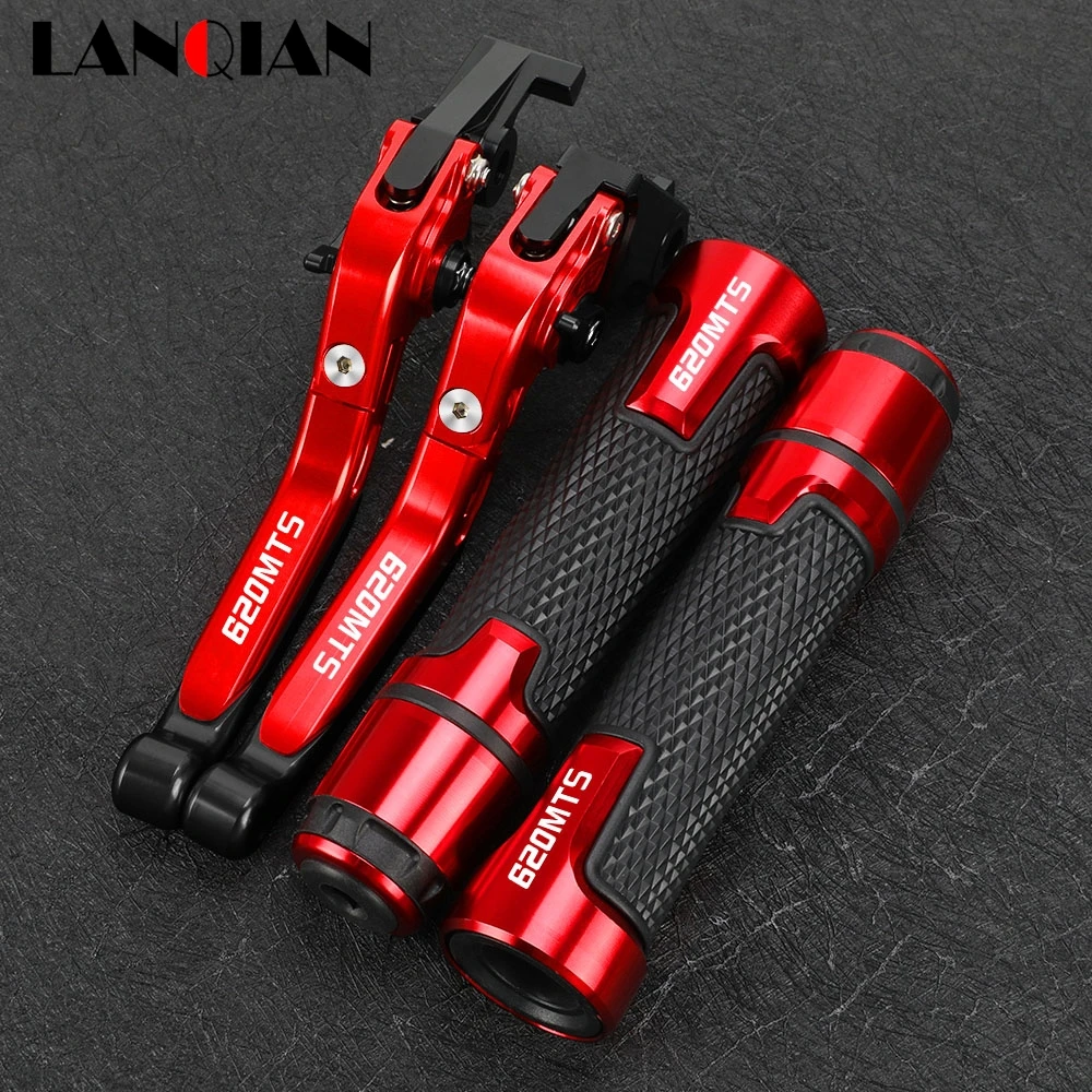 

FOR DUCATI 620MTS 620 MTS 2003-2006 Motorcycle Folding Extendable Adjustable Brake Clutch Levers Handlebar Hand Grips Ends