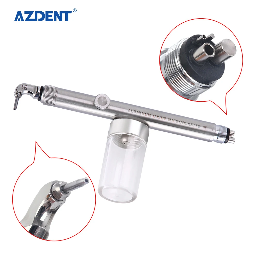 AZDENT Aluminium Oxide Dentals Air Polisher/ Dentals Prophy Jet/ Sandblasting Gun