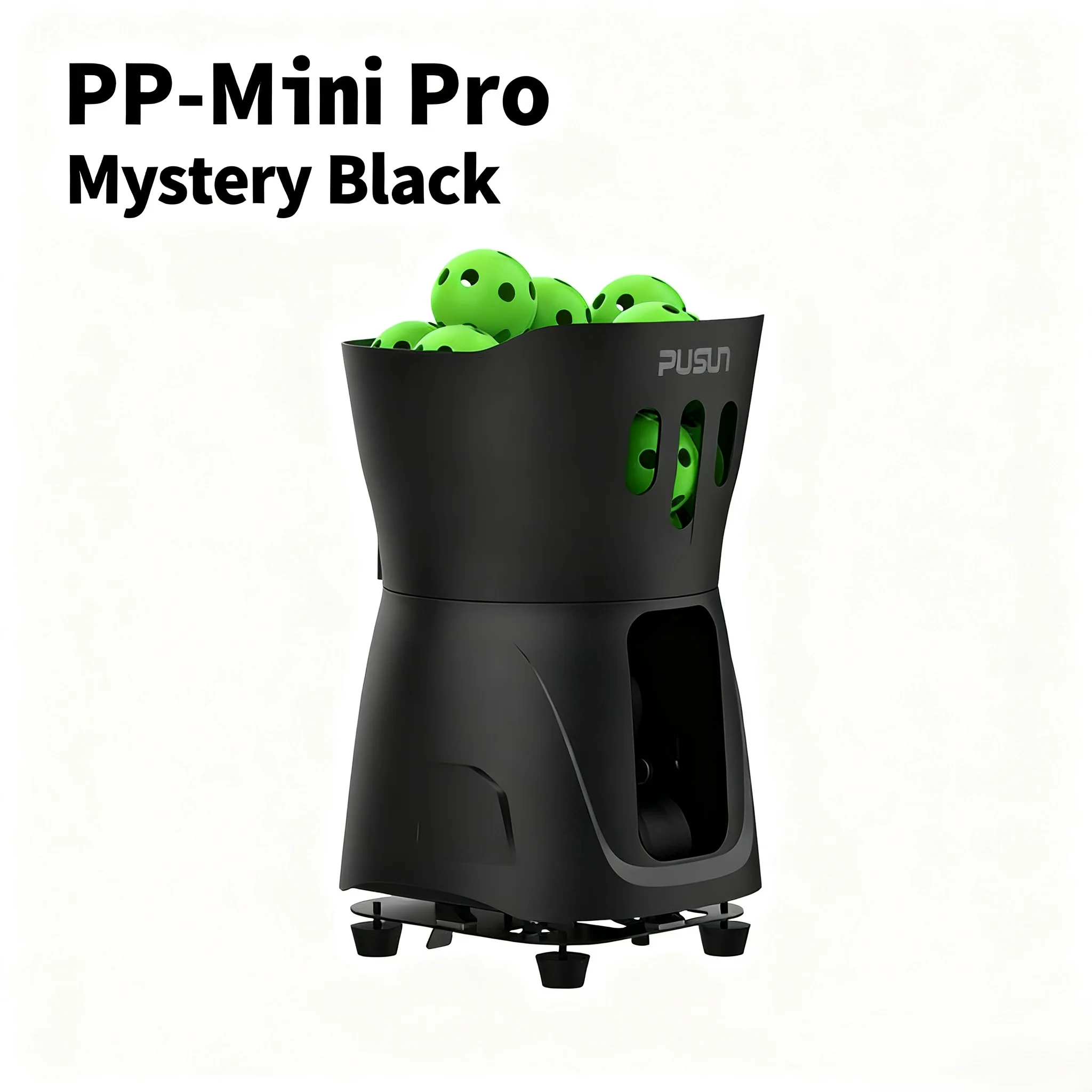 

New PP-MiniPro Pickball Pusun Perfect Professional Tennis Machine New Design Automatic Ball Launcher for Training Practice