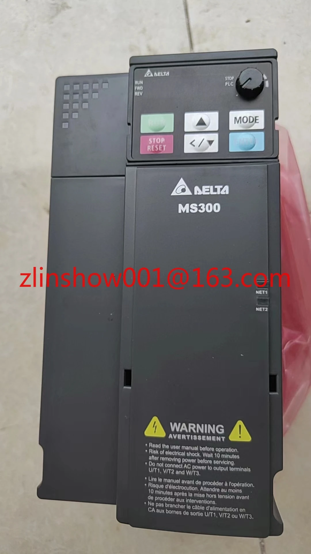 100% new original delta frequency converter three phase VFD25AMS23ANSAA