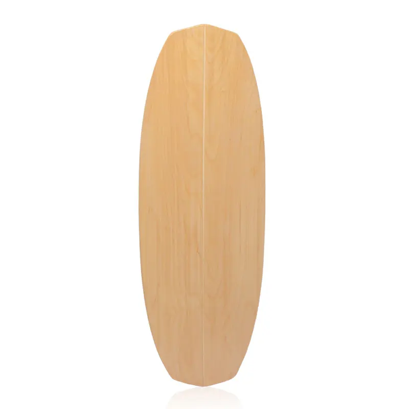 Factory Direct Sale Custom Gym Fitness Trainer Core Roller Wooden Board Balance Board Surf