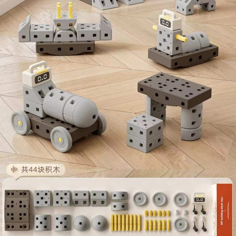 Children's Educational Large-Piece Building Blocks