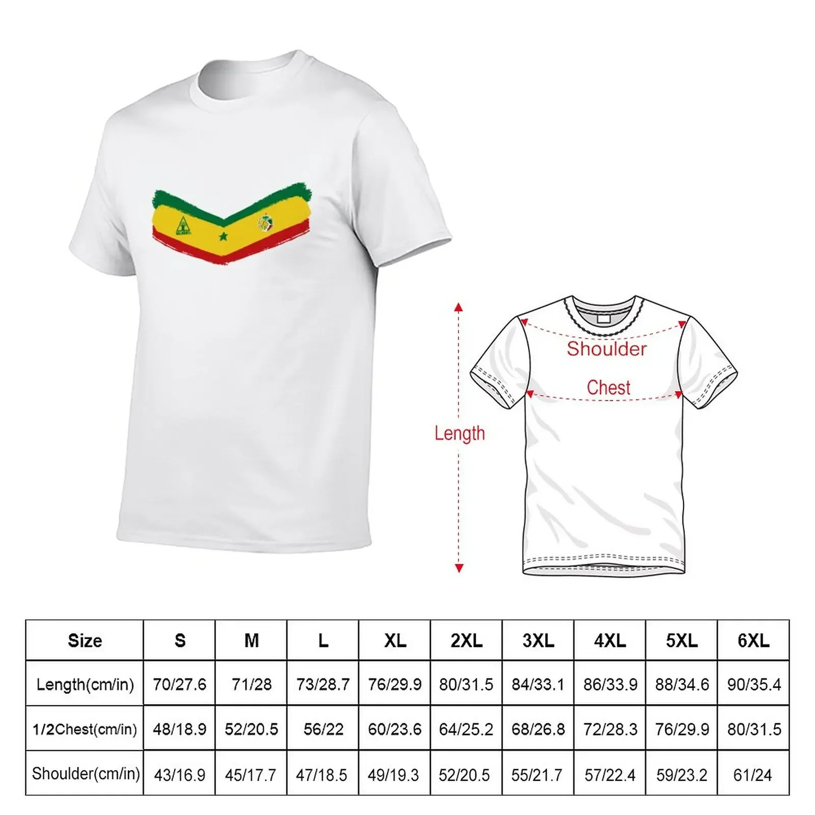 Senegal jersey 2022 Home T-Shirt tees Aesthetic clothing fitted t shirts for men