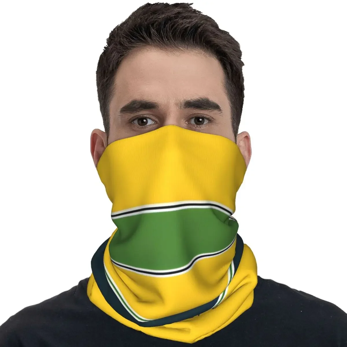 Casco Senna Ayrton Senna (4) Bandana moda pasamontañas Punk otoño correr viaje Anti-UV máscara de bicicleta máscara táctica transpirable