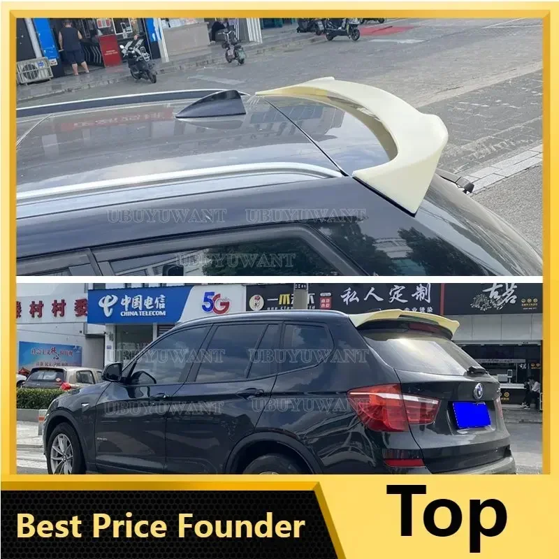 

Suitable For BMW F25 X3 Spoiler 2011-2017 High Quality ABS Material Car Rear Wing Trim Primer Color Trunk Lip Spoiler