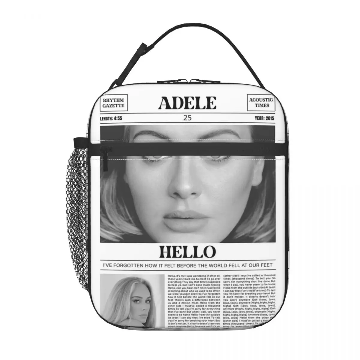 حقائب غداء معزولة حرارية للفنانين الموسيقيين من مارشال للرجال والنساء ، حقيبة طعام محمولة ، جولة ألبوم ، صندوق غداء حراري ، مبرد ، آشعة #3