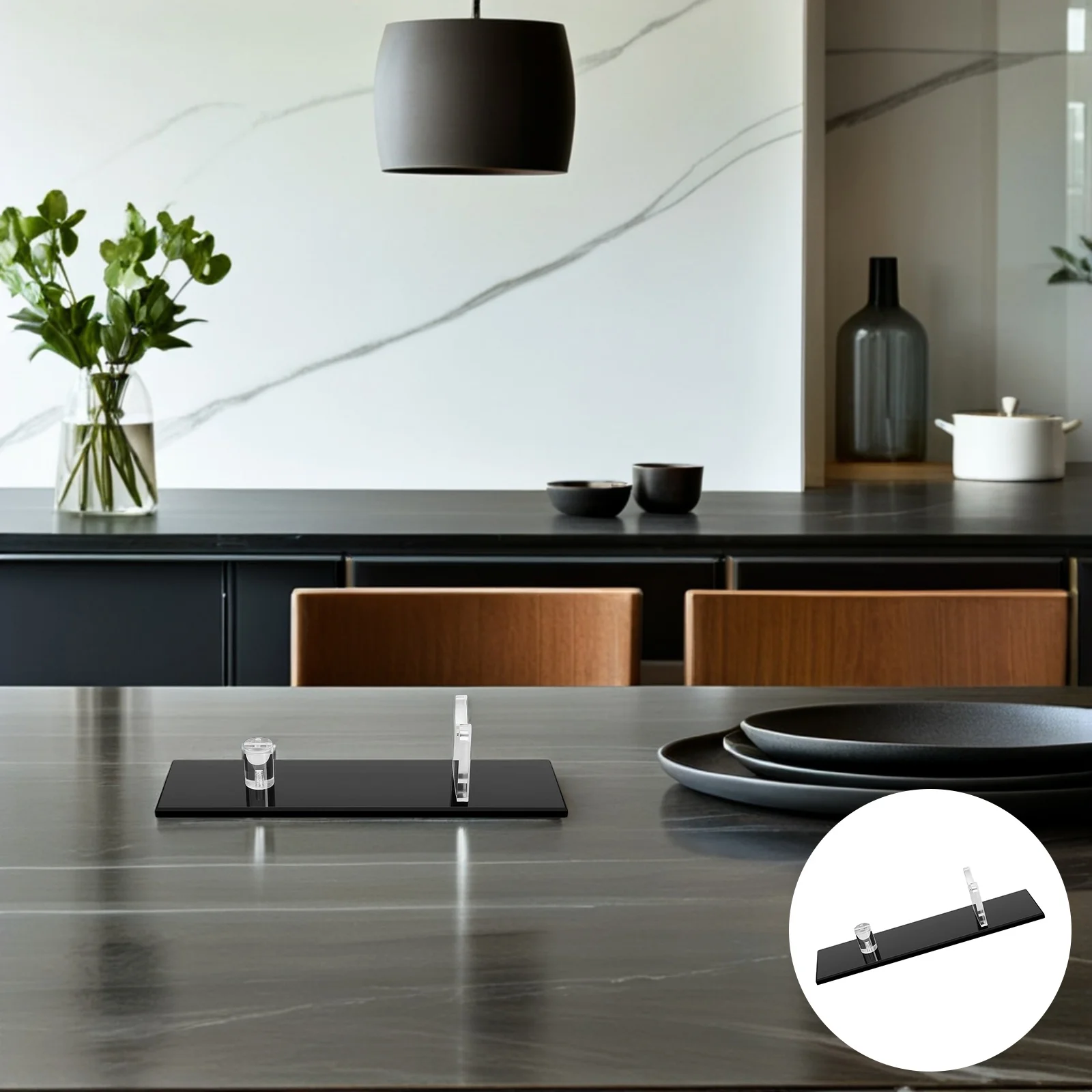 

For Displaying Kitchen Holder For Home Transparent Storage Home Cutter Rack Stand Cutter Organizing Rack