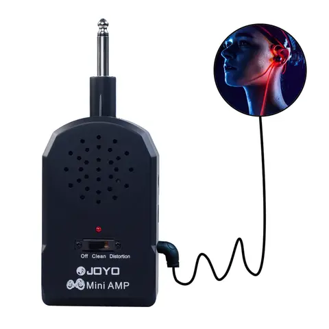 JOYO Gitarrförstärkare AMP Hörlurar JA-01 Mini Gitarrhögtalare MP3 Hörlursförstärkare Clean Distortion Effekt För Elgitarr 8 best sales bärbar gitarrförstärkare - №8