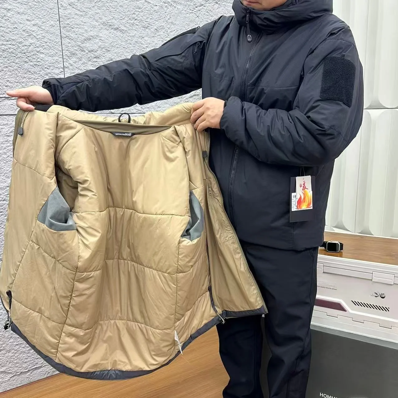 

Lightweight Casual Cotton Jaet Outdoor Function Windproof Water Resistant Breathable Men's Faion Ci Sle Long Sve H...