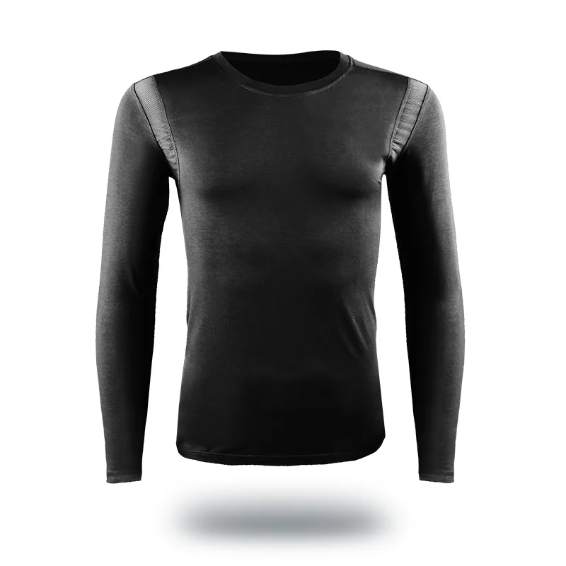Men's autumn clothes Men's single V-neck Modal thermal underwear Long sleeve base shirt thin top cotton sweater winter