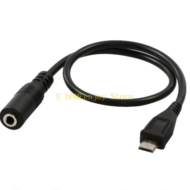 B0KF 3.5mm Audios Adapter Cable For Portable Headphones, Headsets,Speaker Smartphones