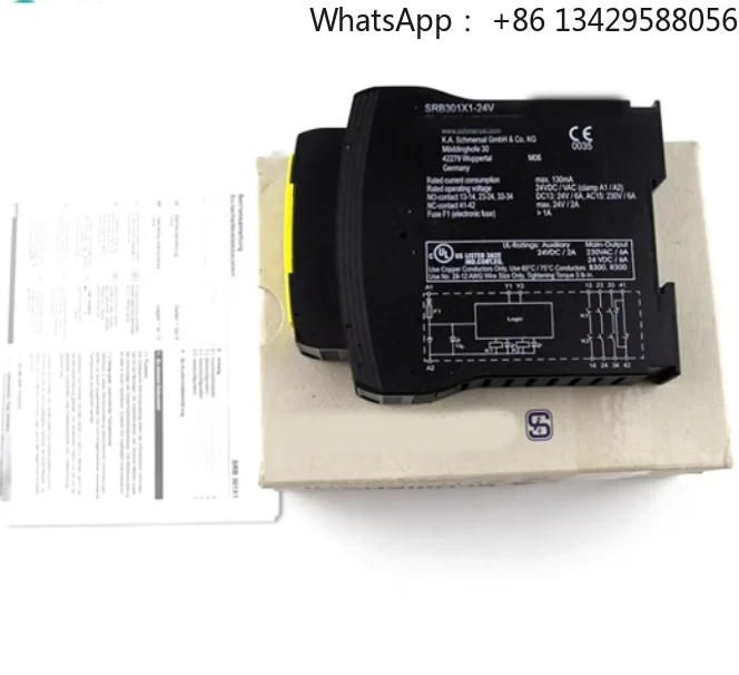 

safety relay SRB-301X1 delivery period is about 8 weeks new original SRB-301X1