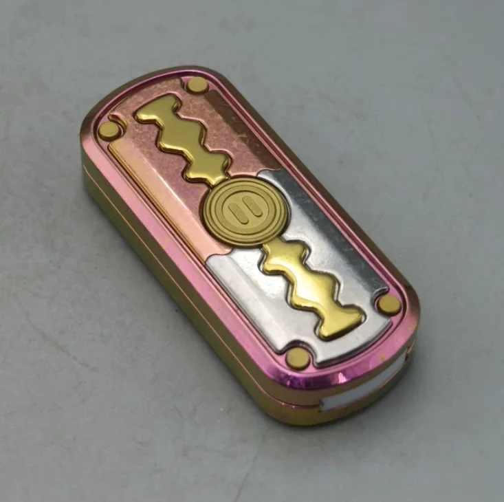 Used EDC yedc Extremely Sharp Ice Crystal Powder Limited Editionfidget slider decompression toy