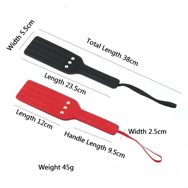 Portable Spanking Paddle Whip Erotic BDSM Adult Toy Sturdy Construction for Couple Intimate Foreplay image 3