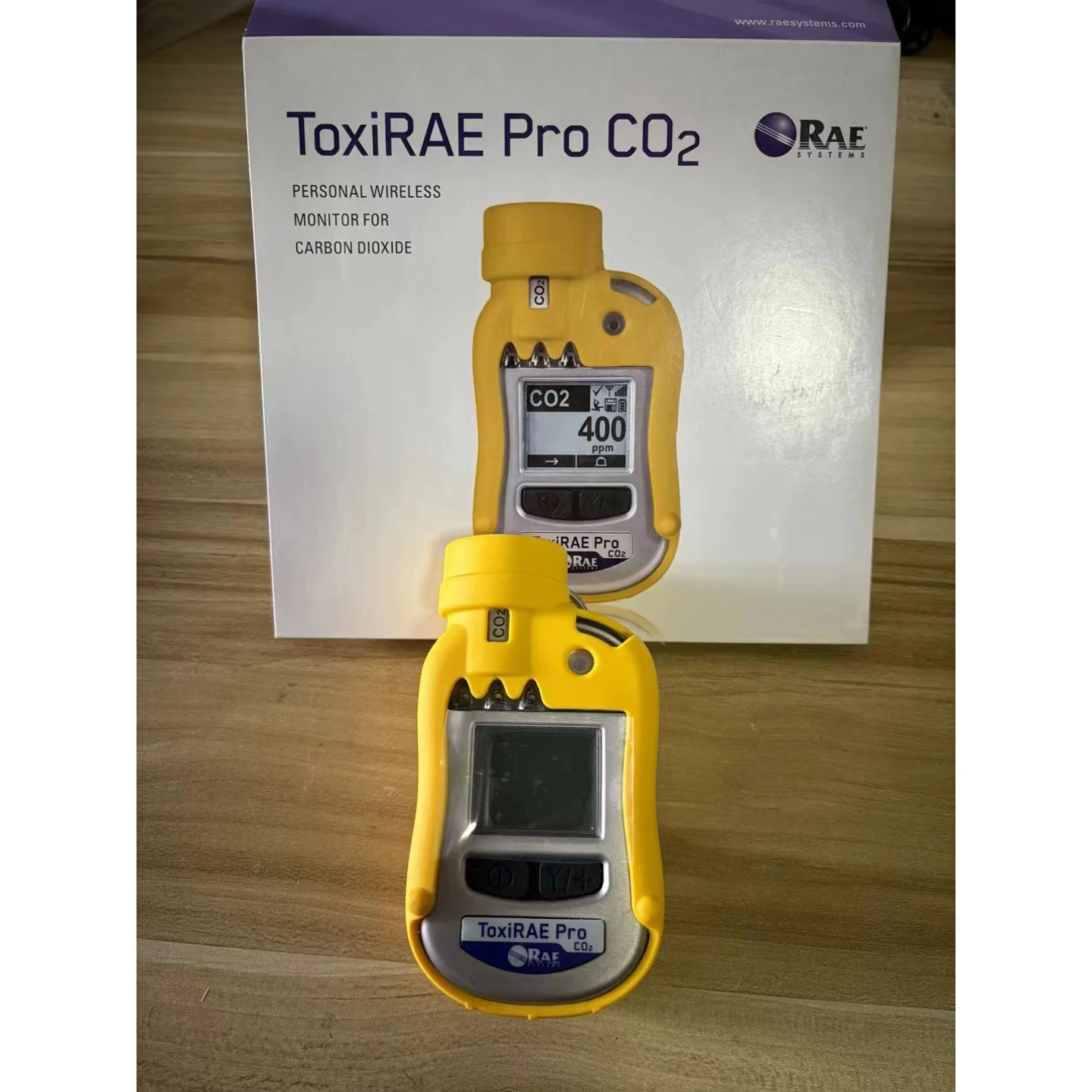 original ToxiRAE Pro wireless personal montor for toxic gases detecting CO O2 H2S variety of gases detected toxi gas detector