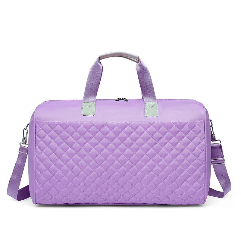 Sacs de voyage Oxford imperméables solides pour femmes, sac de fitness, diamant LatejSports, grande capacité, offre spéciale, 2024