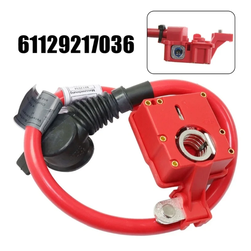 242D البطارية الإيجابية محطة سلك كابل استبدال كابل طرفي إيجابي اكسسوارات السيارات ل E82 F06 F07 F10 #1