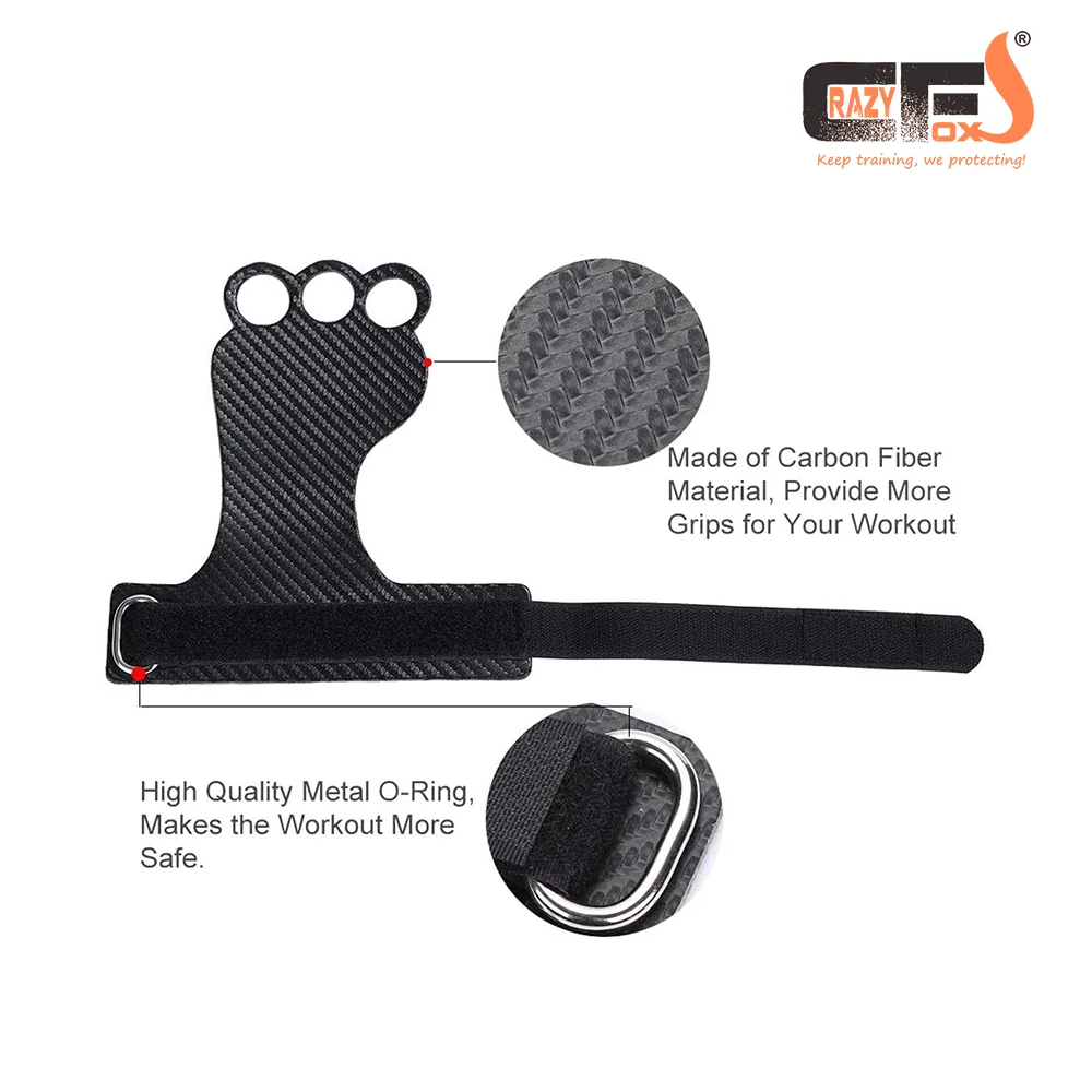 Gym Gloves Grips Weightlifting Workout Gloves Hand Palm Protector Gymnastics Hand Grips Pull up, Training,Kettlebells