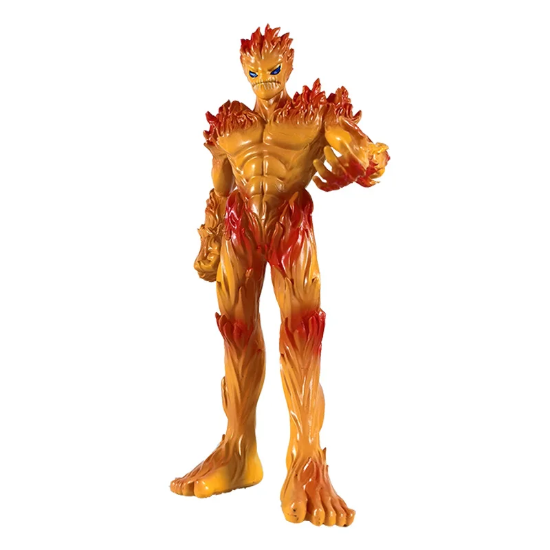 In Stock Digimon Digital Baby Anime Peripheral Desktop Ornaments Meramon Handmade Figure Anime Model Boyfriend'S Gift3