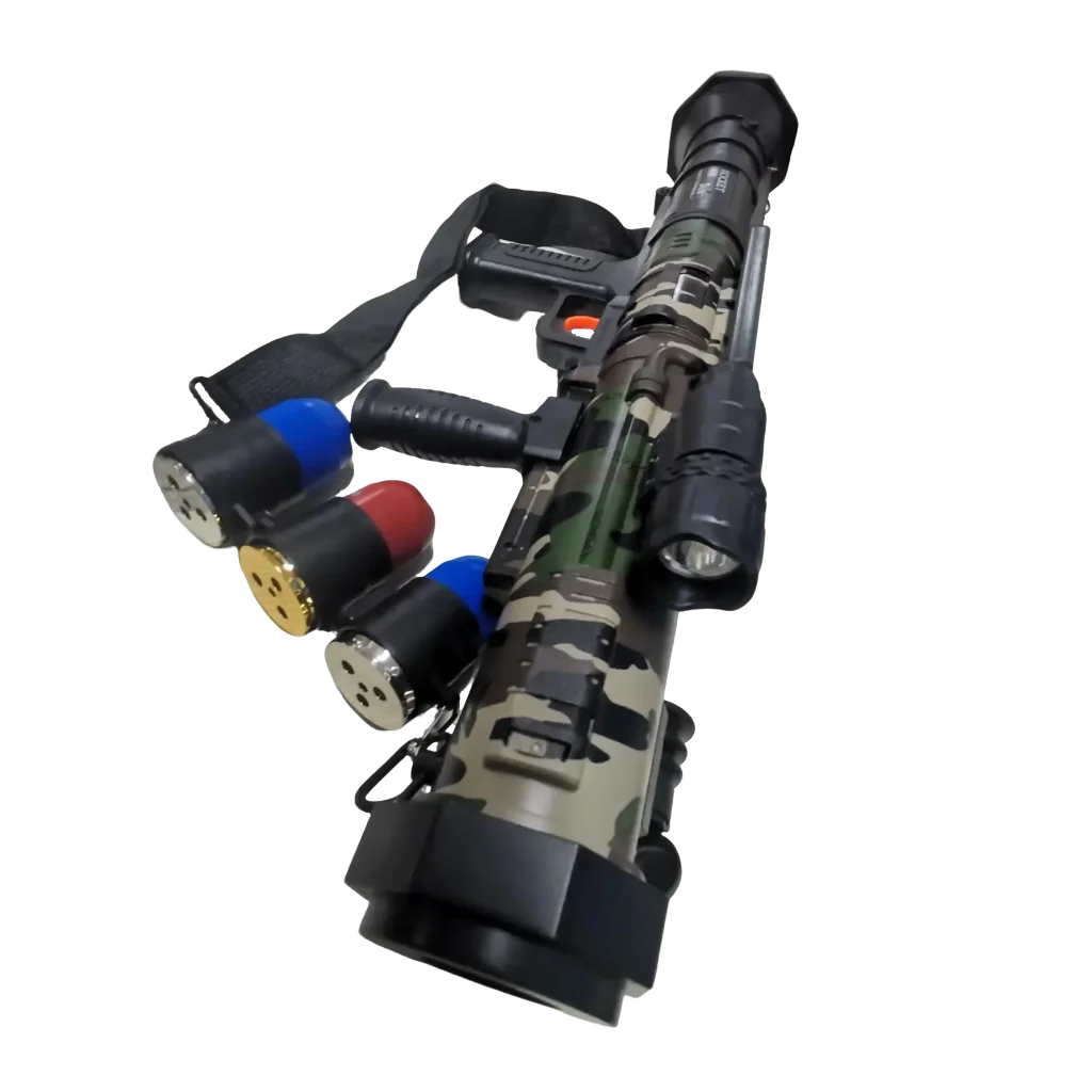 PRG Triple-shot ปืนของเล่นปลอดภัยโจรสลัดปืนพก Bullet เกมกลางแจ้งเด็กวัยหัดเดินผู้ใหญ่ Airsorft ของเล่นกีฬาหลายสี Battle ของเล่น
