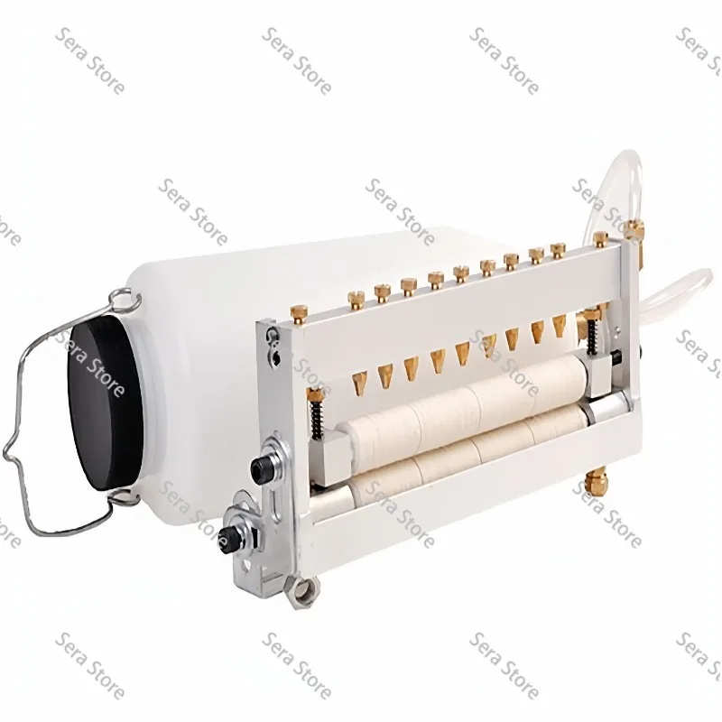High quality feeder punch double-sided automatic feeder drip oil greasing material brushing machine wool wheel
