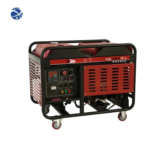 #YUNYI 50Hz 12Kw 4-Stroke Air Cooled  Electric Start Single Phase Diesel Generator