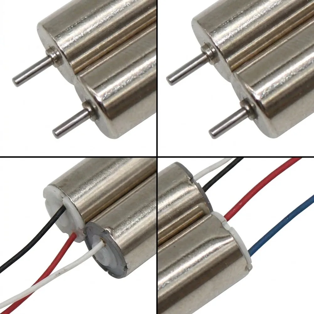4PCS 7mm x 16mm 3.7V Coreless Motor Set with 46mm Propellers for Small Development and for educational Micro-Aviation