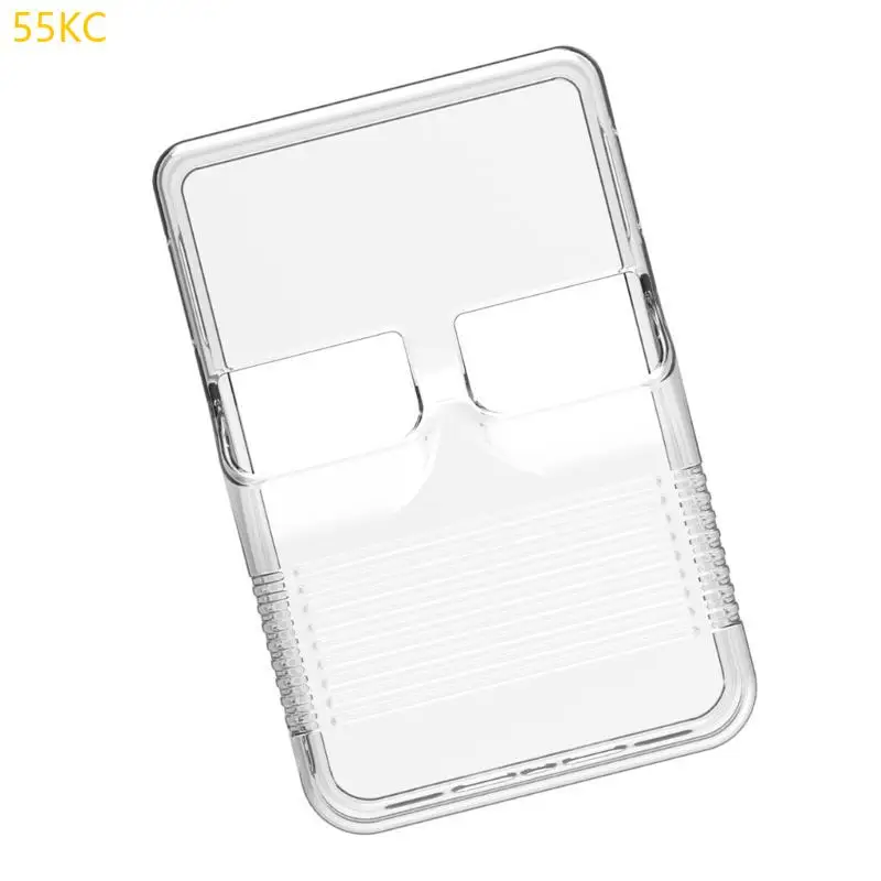 Penutup TPU Transparan 55kc Meningkatkan Case Guard Shockproof Guard untuk Perangkat Gaming R36S