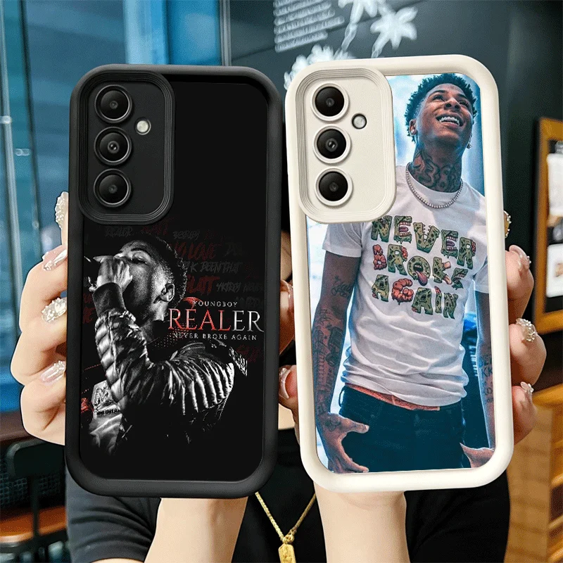 Phone Case for Samsung Galaxy A17 A16 A15 A14 A13 Rapper YoungBoy A56 A36 A26 A55 A35 A25 A54 A34 A24 A53 A33 A23 A07 A06