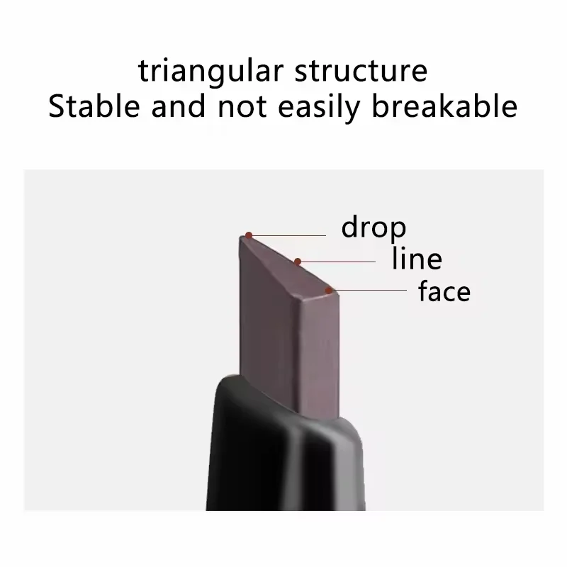 Matita per sopracciglia a doppia testa Penna per sopracciglia impermeabile a lunga durata Mascara tinta Migliora cosmetici Bellezza Matita per tatuaggio trucco donna