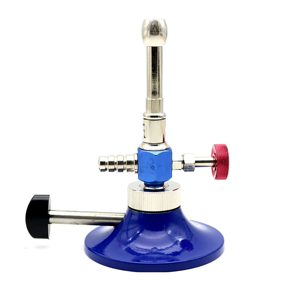 Dental Micro Bunsen Burner Micro Gas Propane Light Bunsen Burner Double Tube Rotatable Dental Lab Equipment Dental Tools