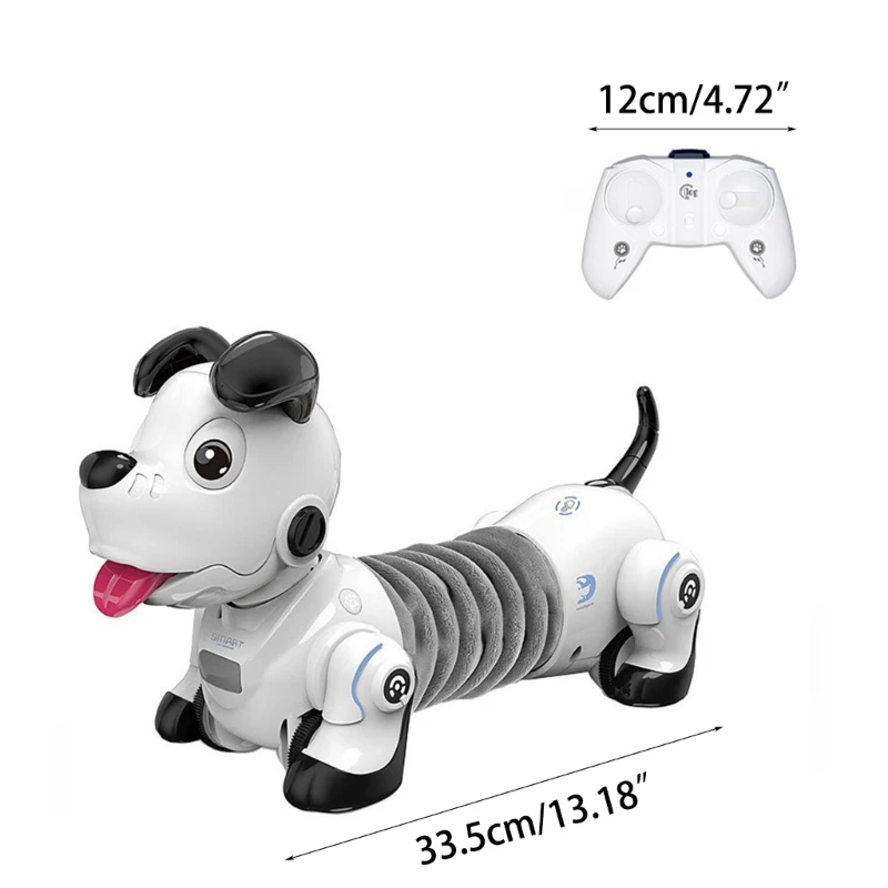 Cane elettronico da compagnia Cucciolo interattivo Cane robot Cani robot interattivi per bambini Musica acrobatica Robot Cane