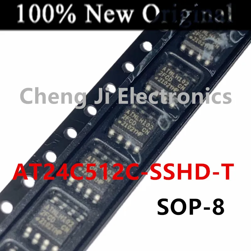 10PCS/Lot   AT24C512C-SSHD-T  2FCD 、AT24C64D-XHM-T  64DM   New I2C-Compatible (2-wire) Serial EEPROM chip  AT24C512、AT24C64