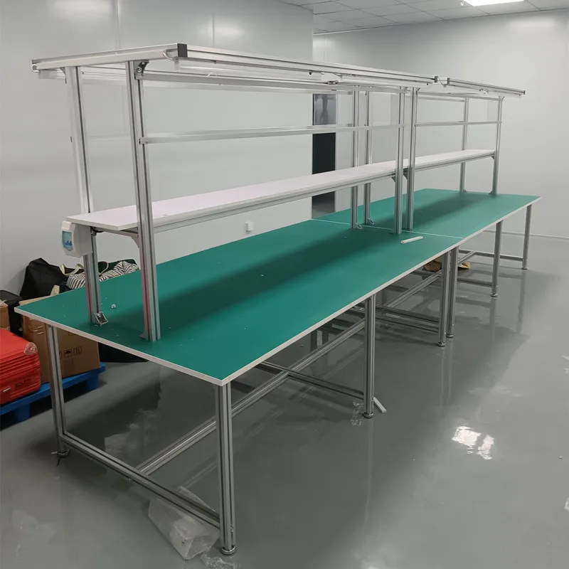 Neu anti-static workbench, table workshop packing bench, assembly repair table, electronic factory operation bench, experimental