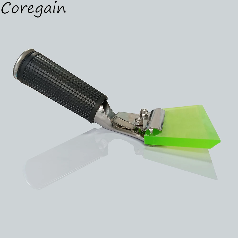 Green Red Rubber Scraper Soft PPF Wrapping Car Tools Wash Accessories Vinyl Tint Window Film Glass Water Removal Card Squeegee